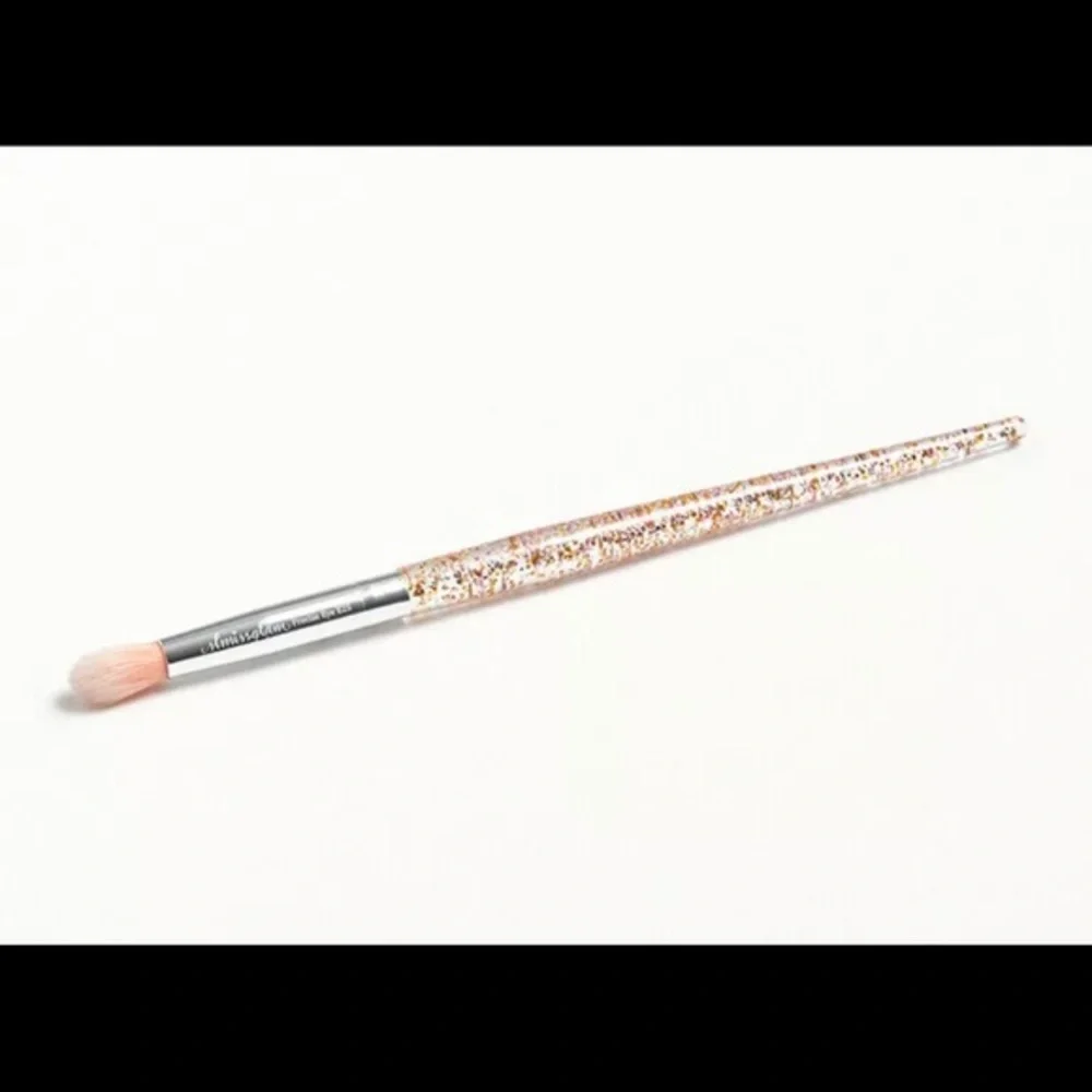 SLMISSGLAM E25 Eye Blender Brush Pink Glit…